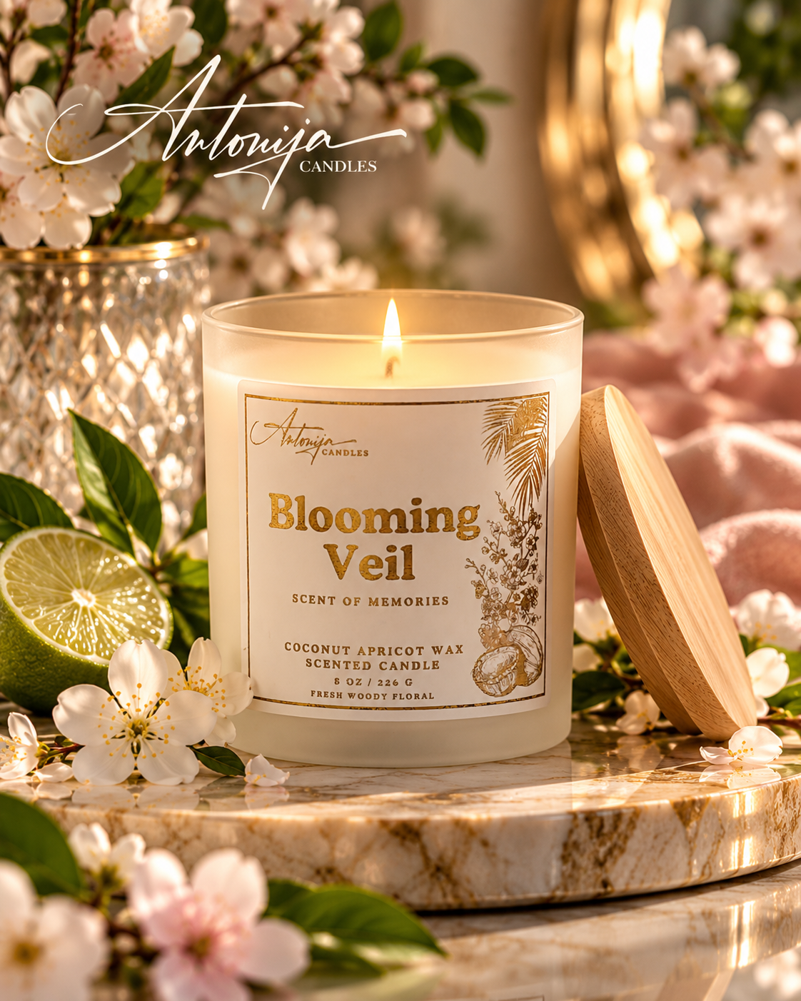 BLOOMING VEIL Candle