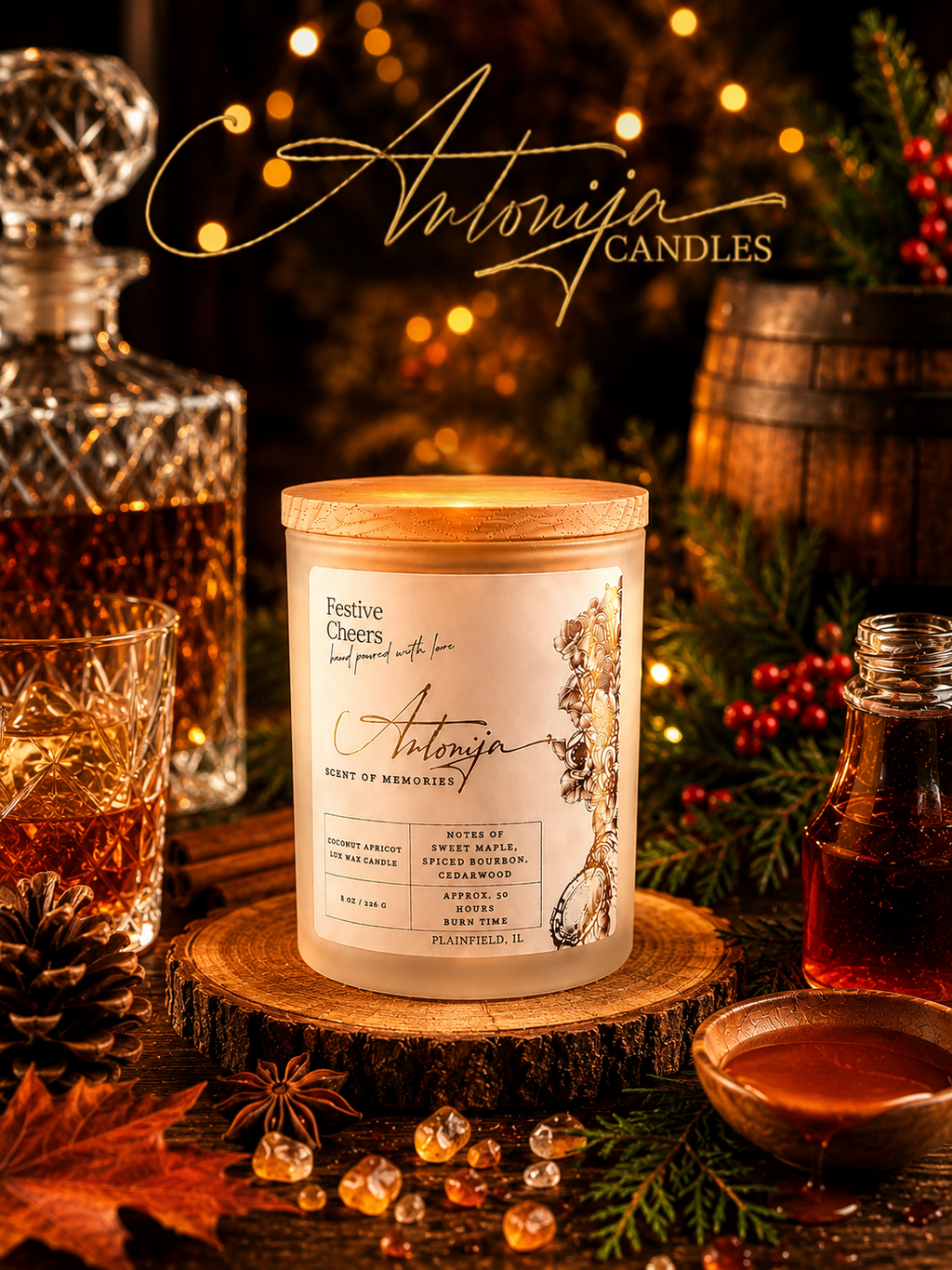 FESTIVE CHEERS Candle