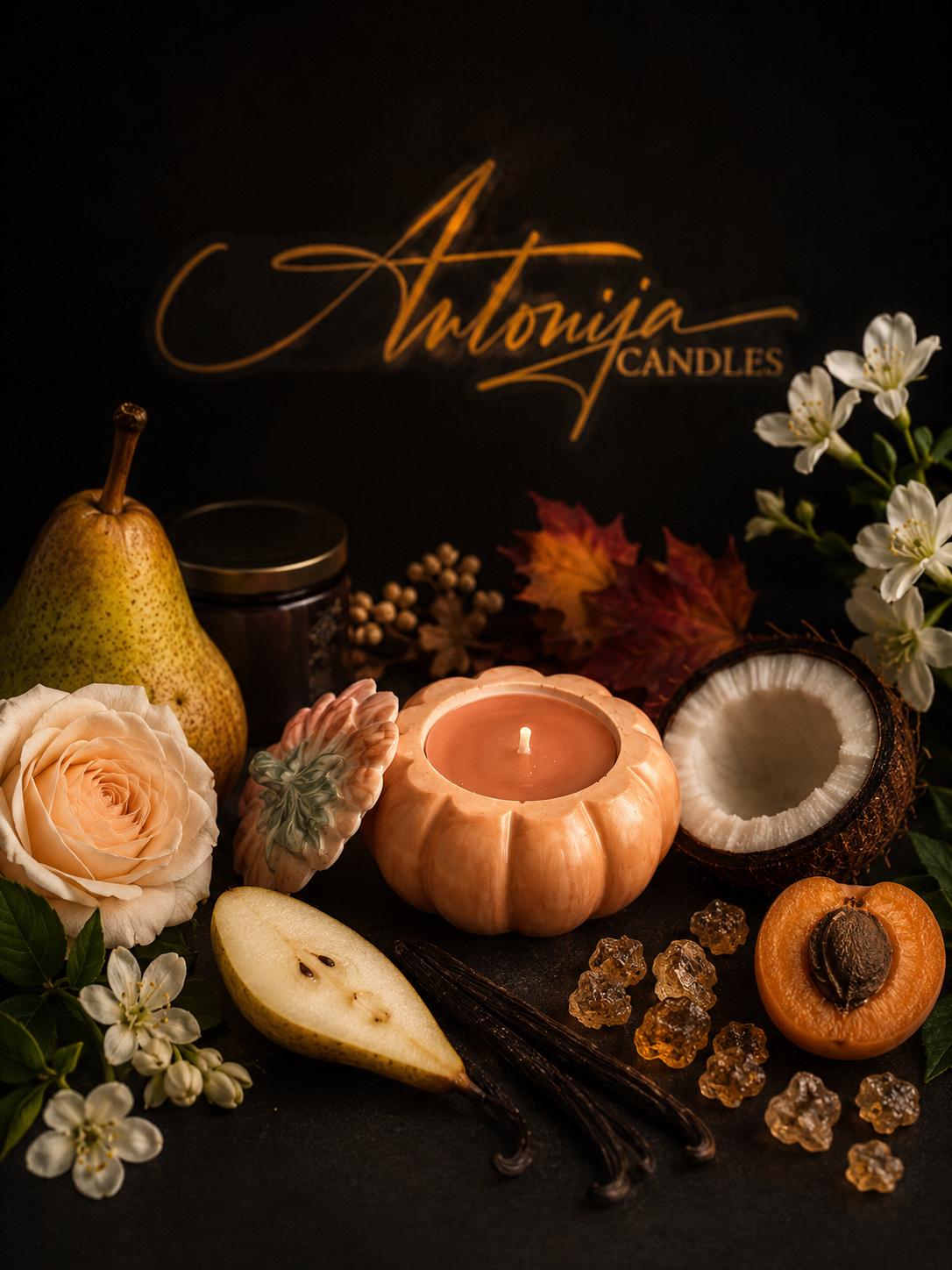 Décoration de bougie citrouille, récipient, rangement - Résine, cire d'abeille naturelle, cire de coco-abricot, fait sur mesure, boîte de rangement en résine citrouille, bougie aux épices de citrouille, décoration d'automne, bougie d'automne