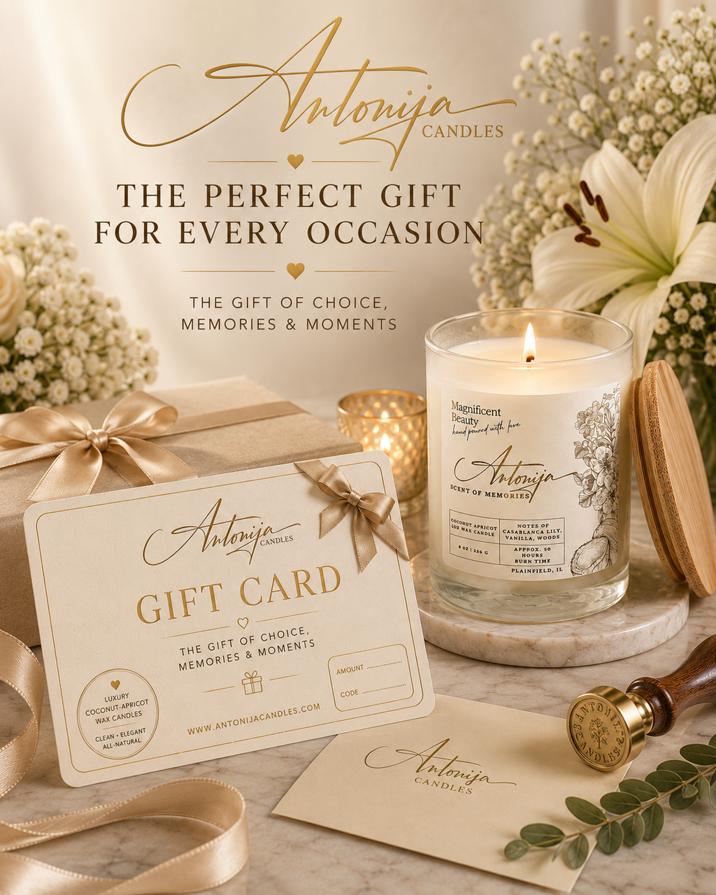 Antonija Candles Gift Card