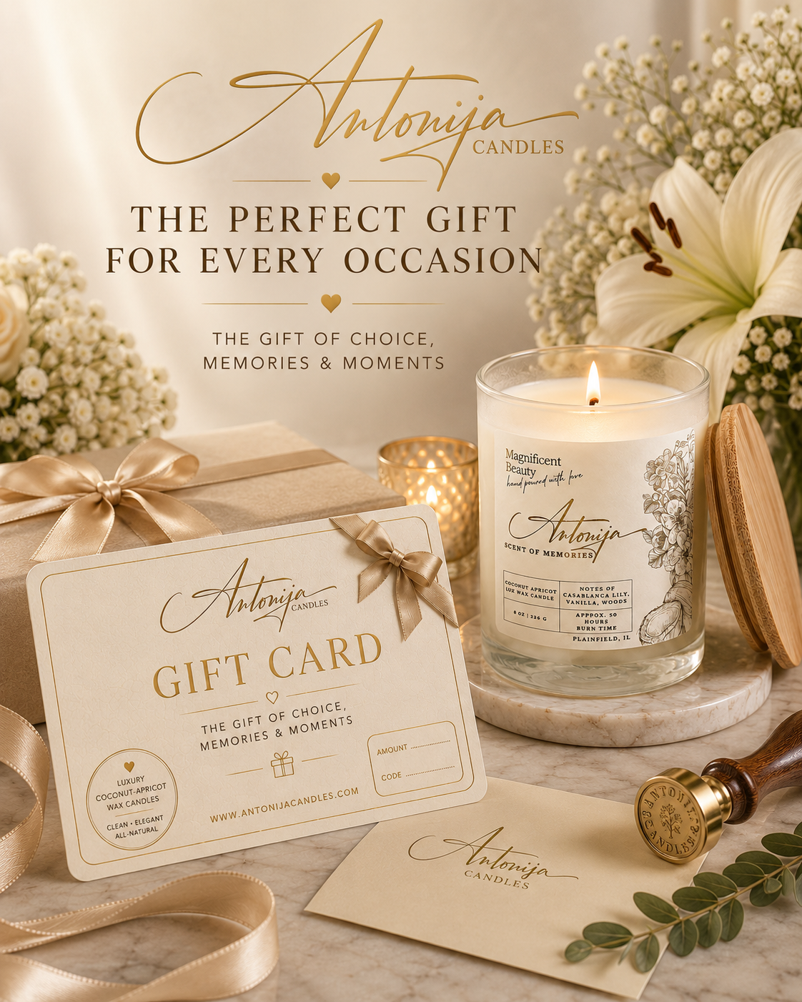 Antonija Candles Gift Card