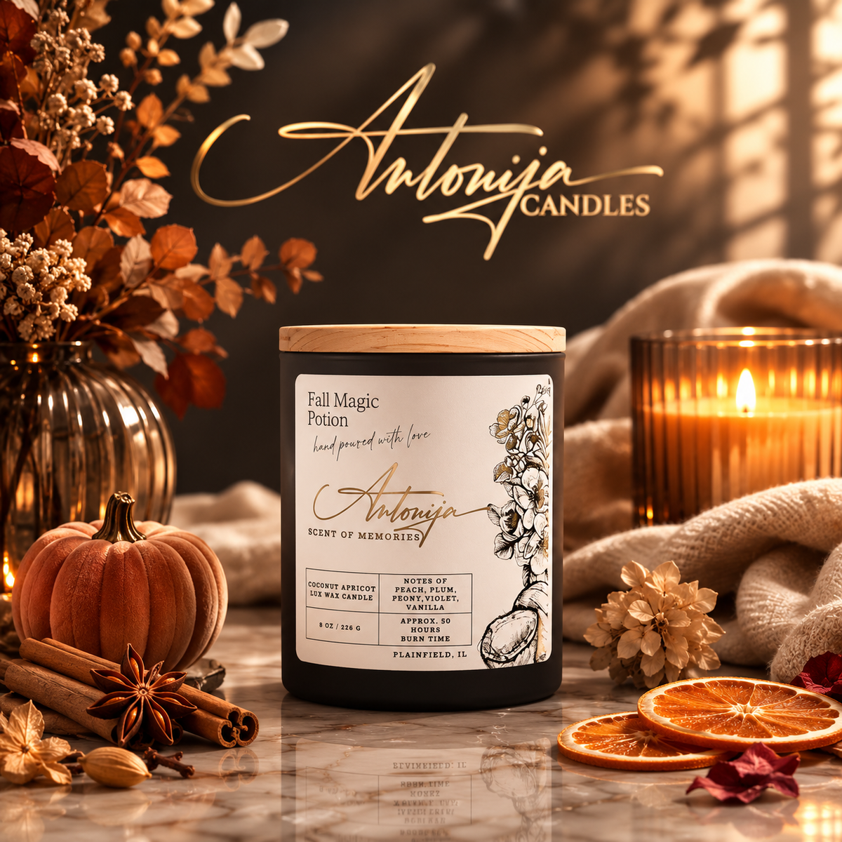 Bougie POTION MAGIQUE D'AUTOMNE