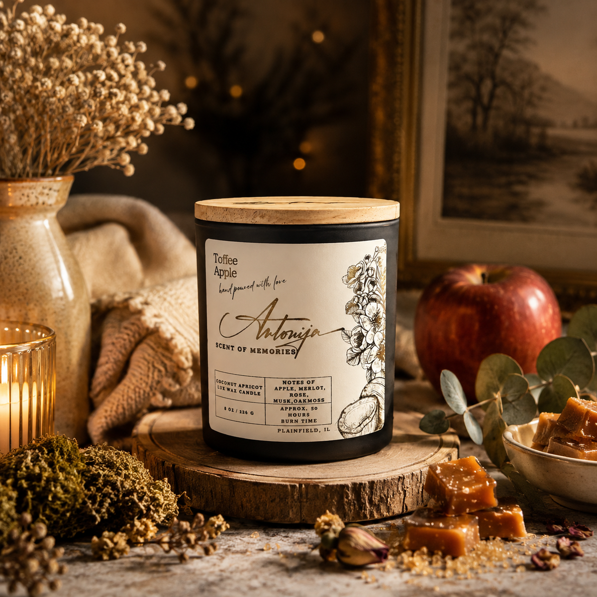 TOFFEE APPLE Candle