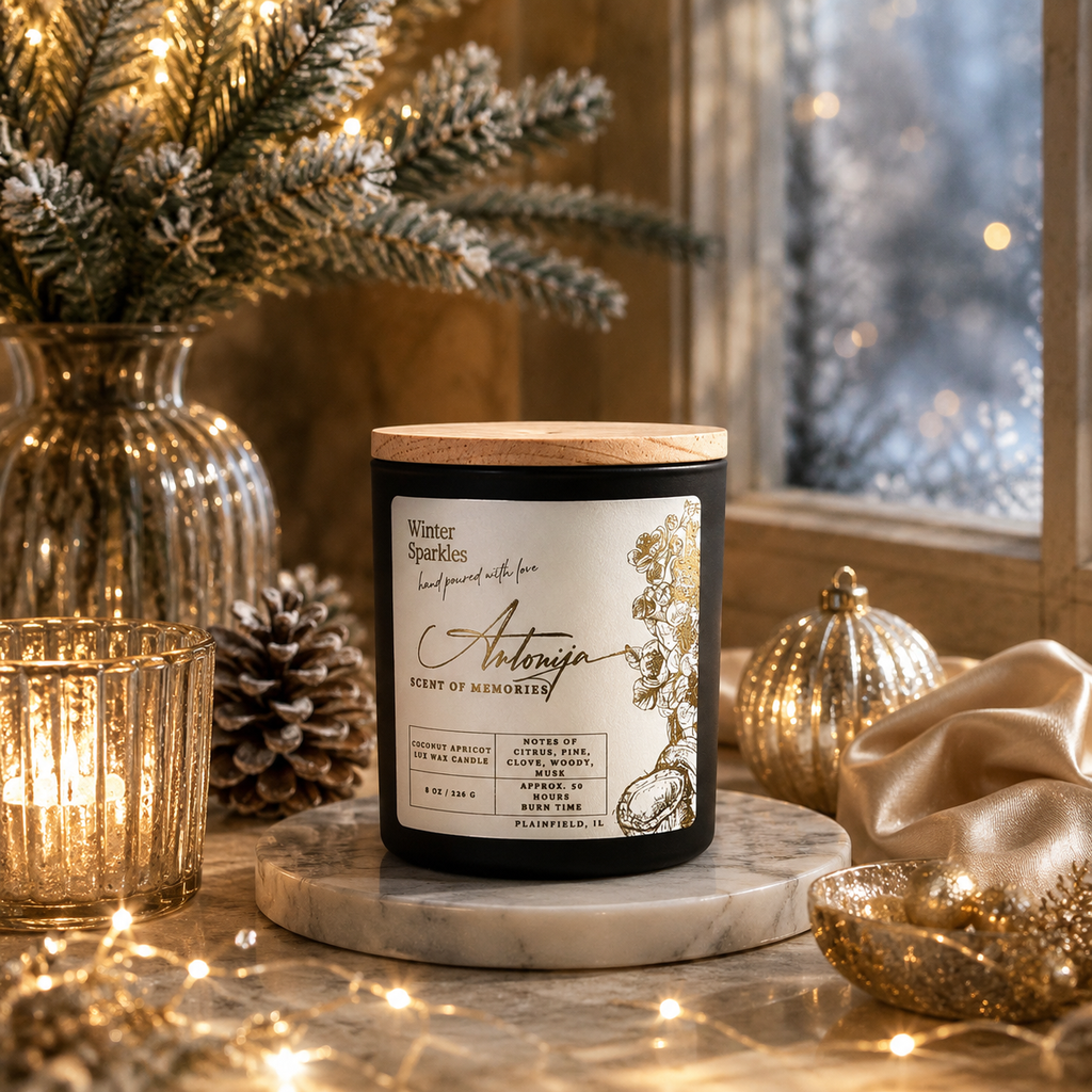 Bougie WINTER SPARKLES