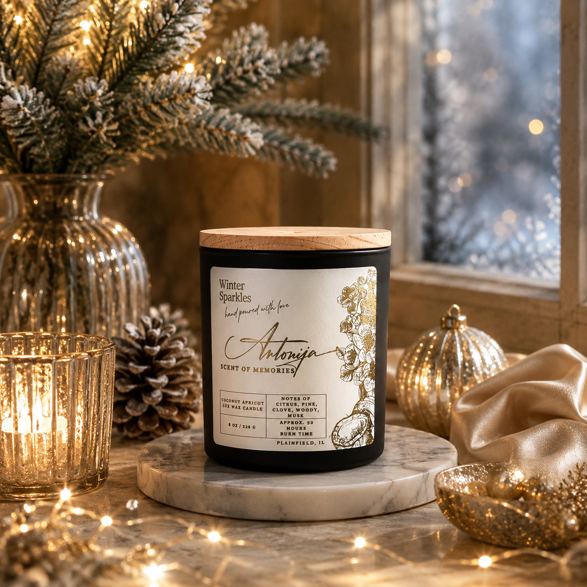 WINTER SPARKLES Candle