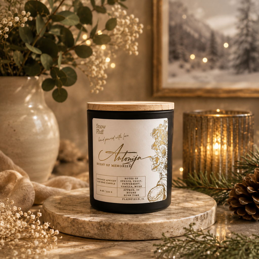 SNOW FLUFF Candle