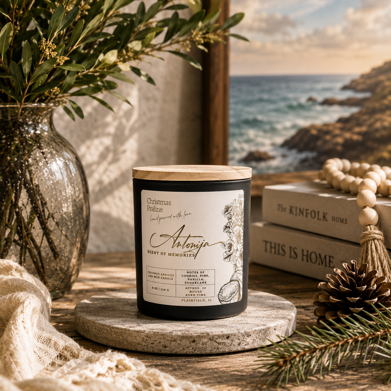 CHRISTMAS PRALINE Candle