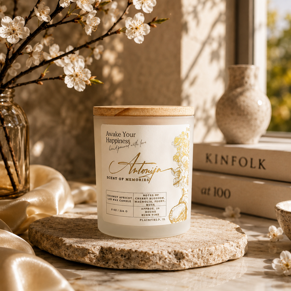 AWAKE YOUR HAPPINESS Candle