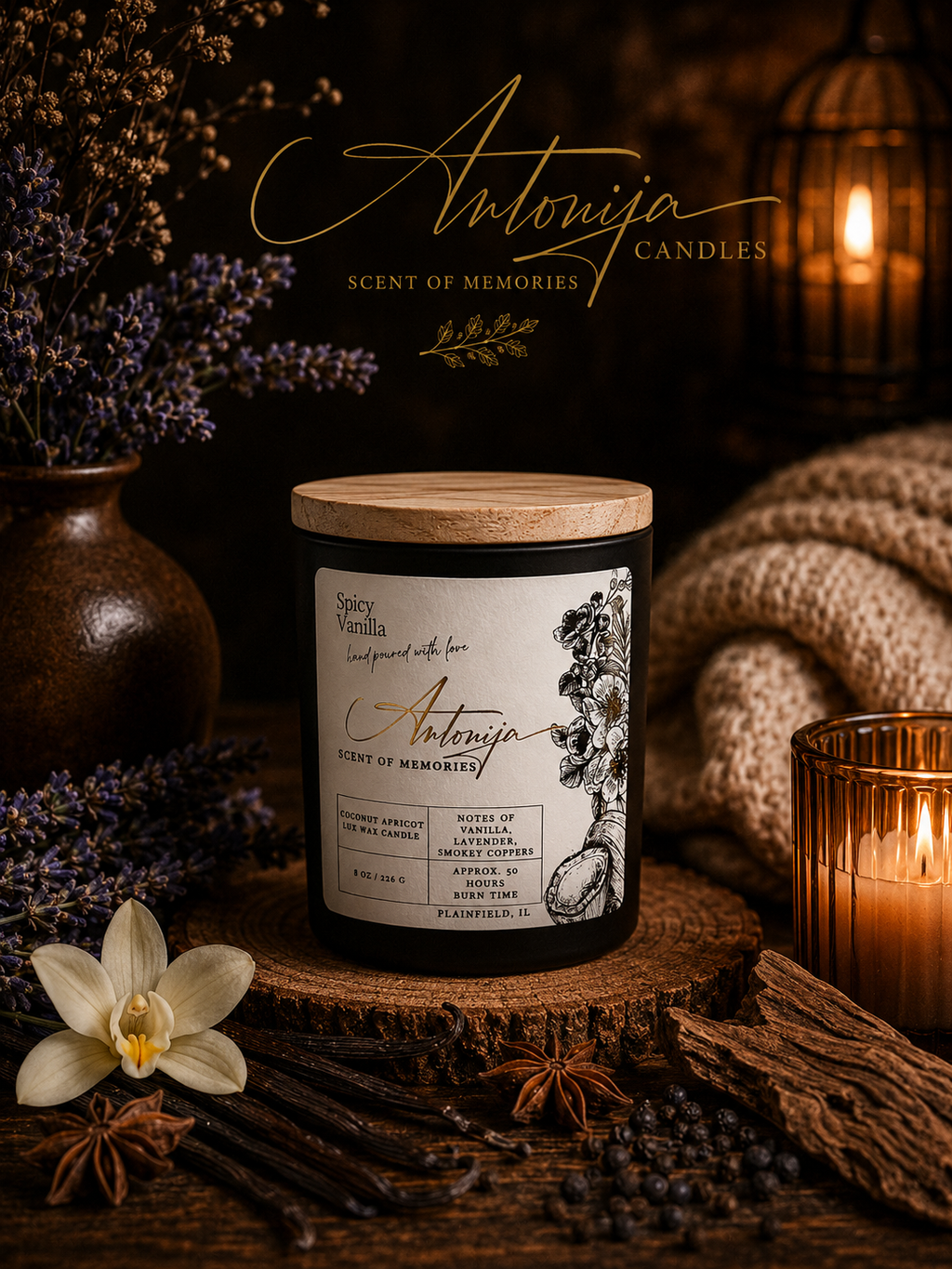 SPICY VANILLA Candle