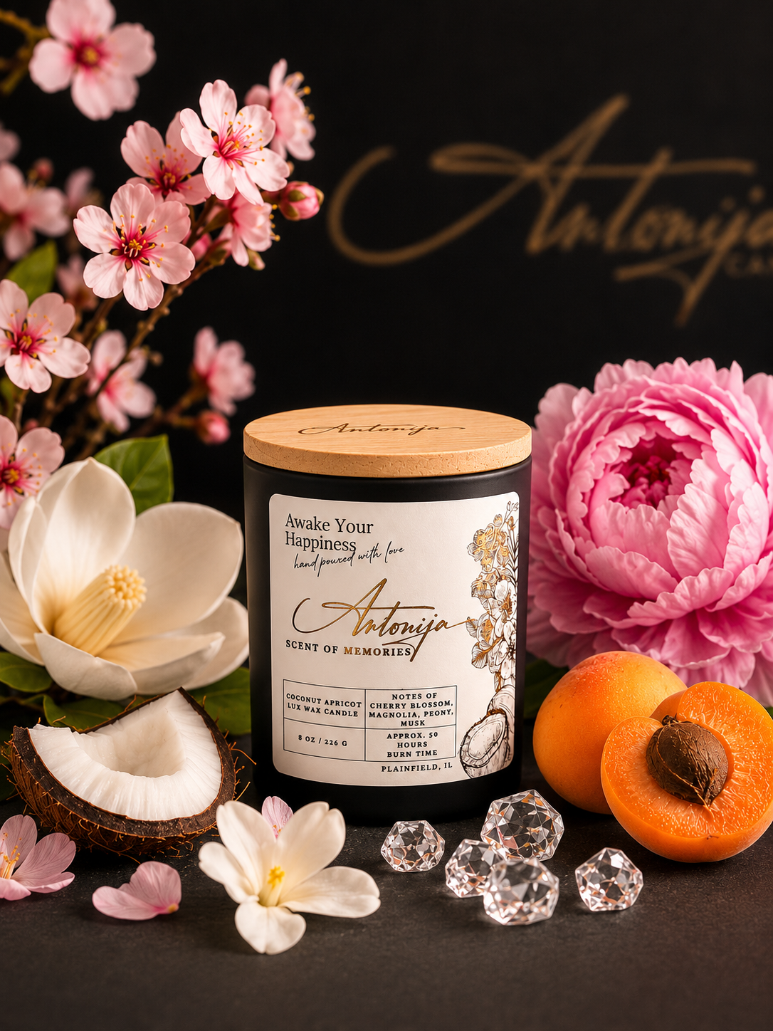 AWAKE YOUR HAPPINESS Candle