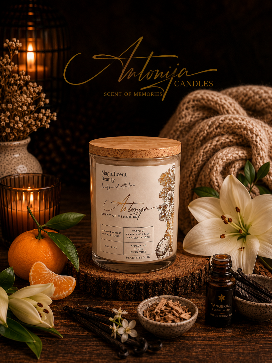 MAGNIFICENT BEAUTY Candle