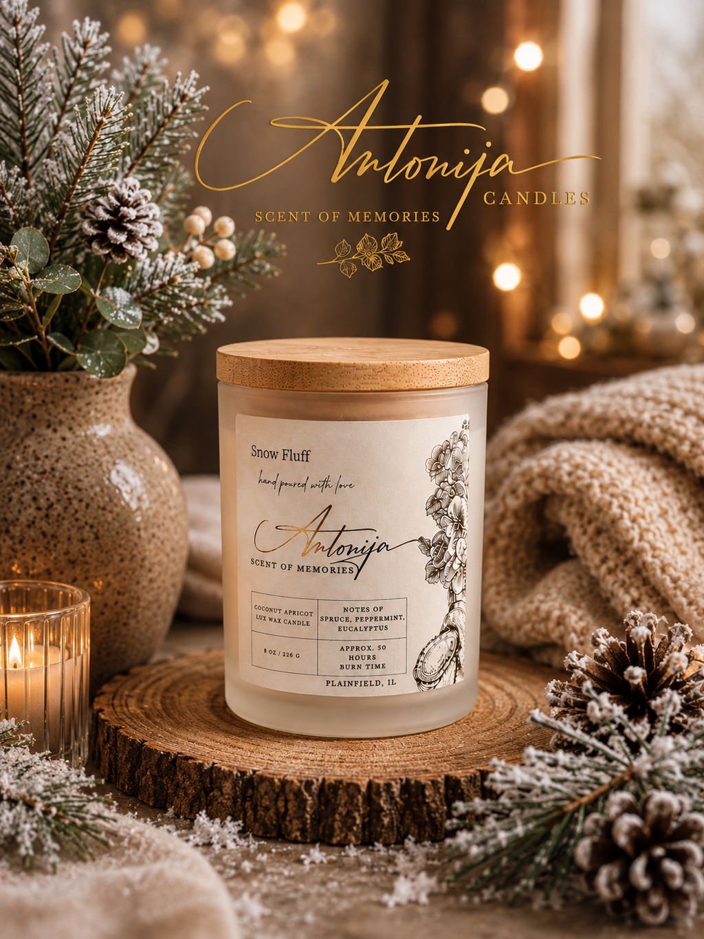 SNOW FLUFF Candle