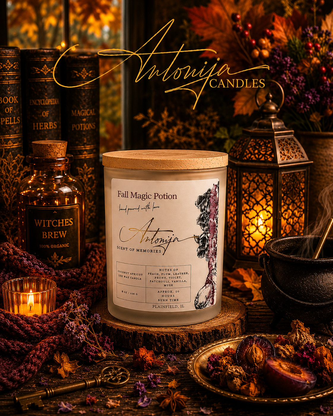 FALL MAGIC POTION Candle