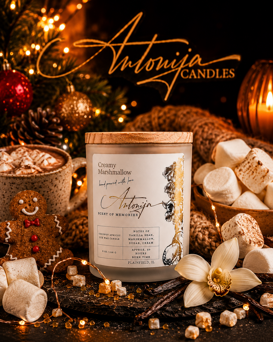 CREAMY MARSHMALLOW Candle