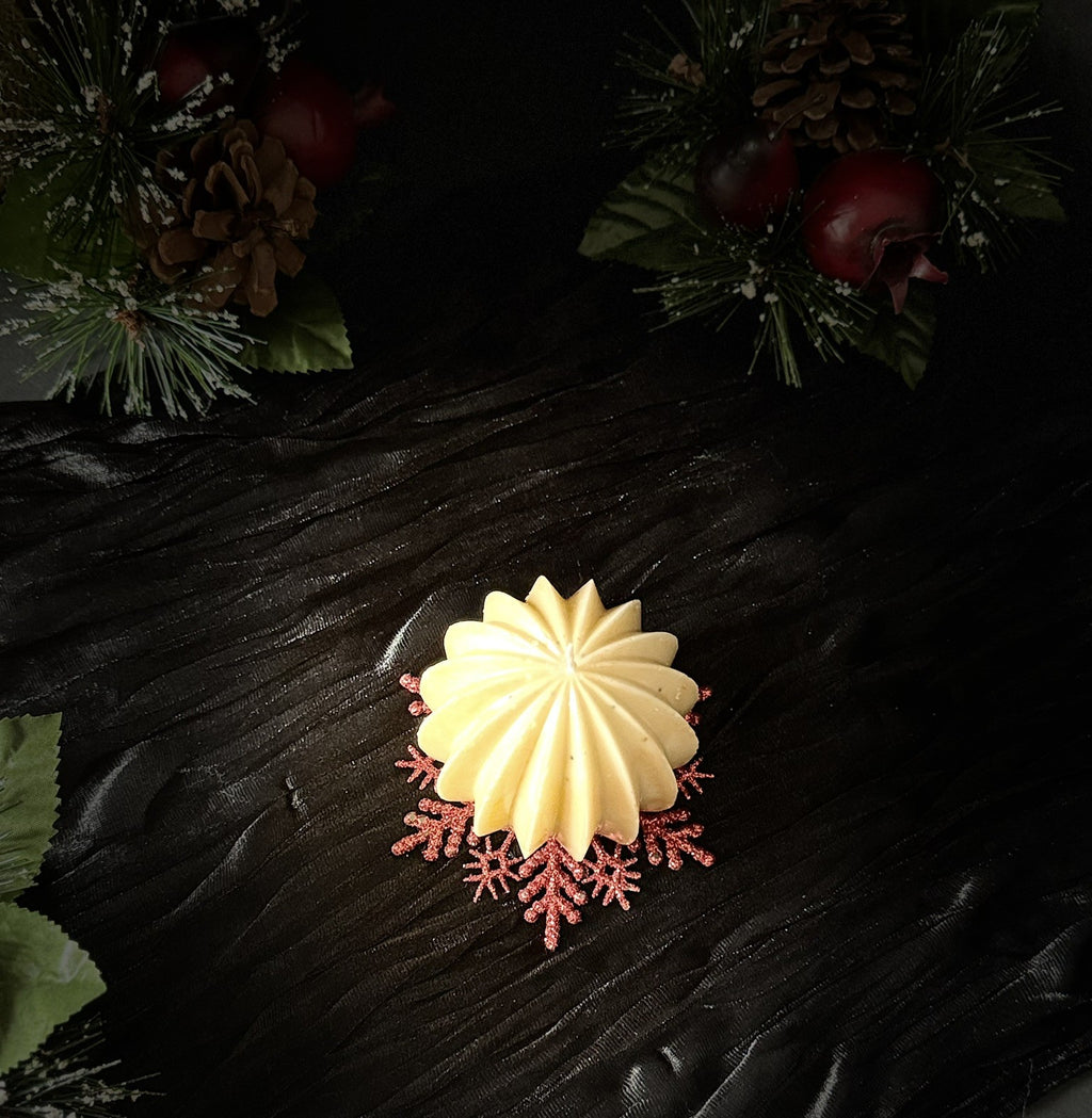 Christmas Ornament Beeswax Candle