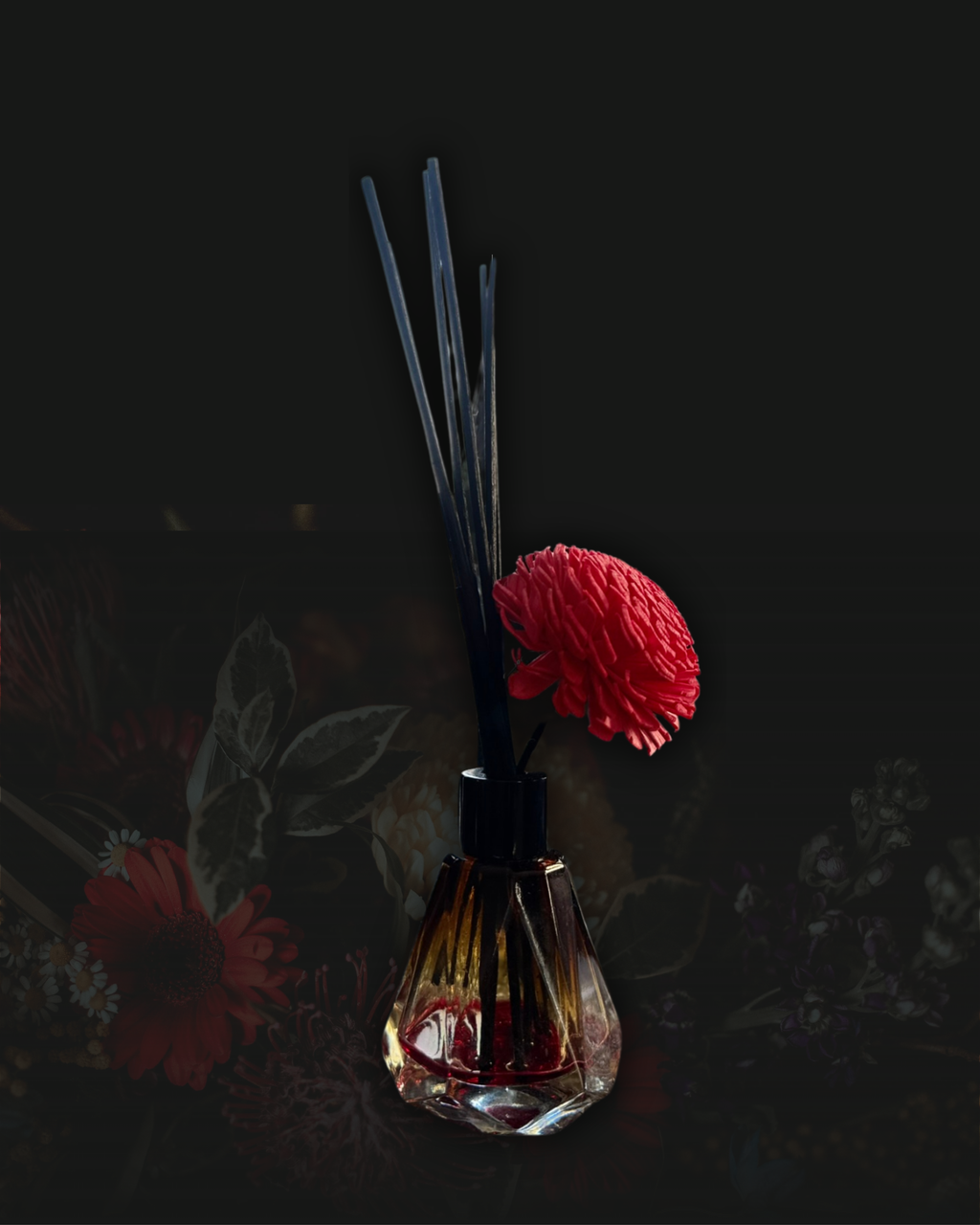 REED DIFFUSER | Luxury Home Fragrance with Sola Wood Flower