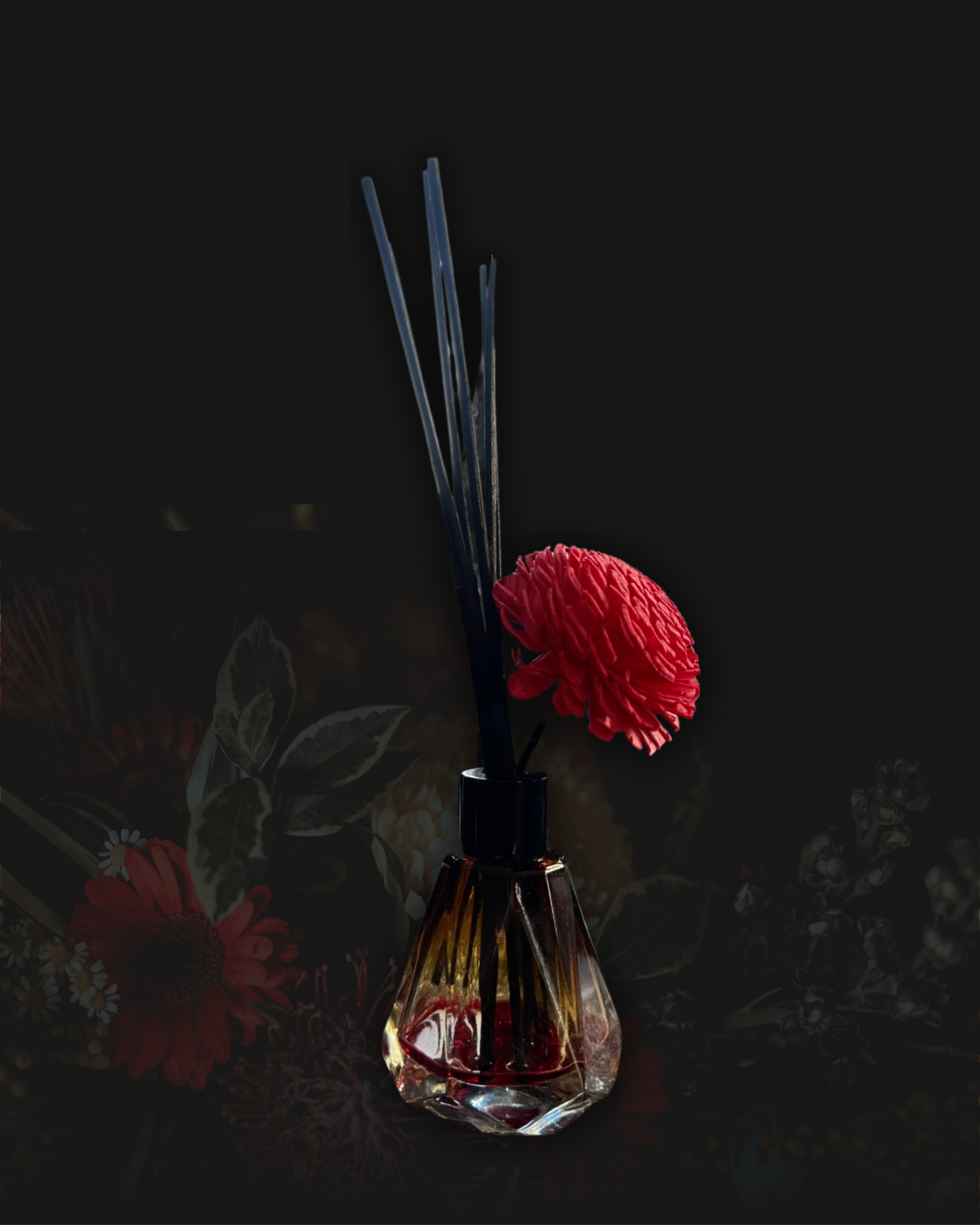 REED DIFFUSER | Luxury Home Fragrance with Sola Wood Flower