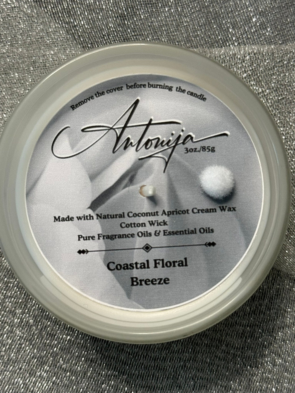 COSTAL FLORAL BREEZE - Petite Candle - 3oz