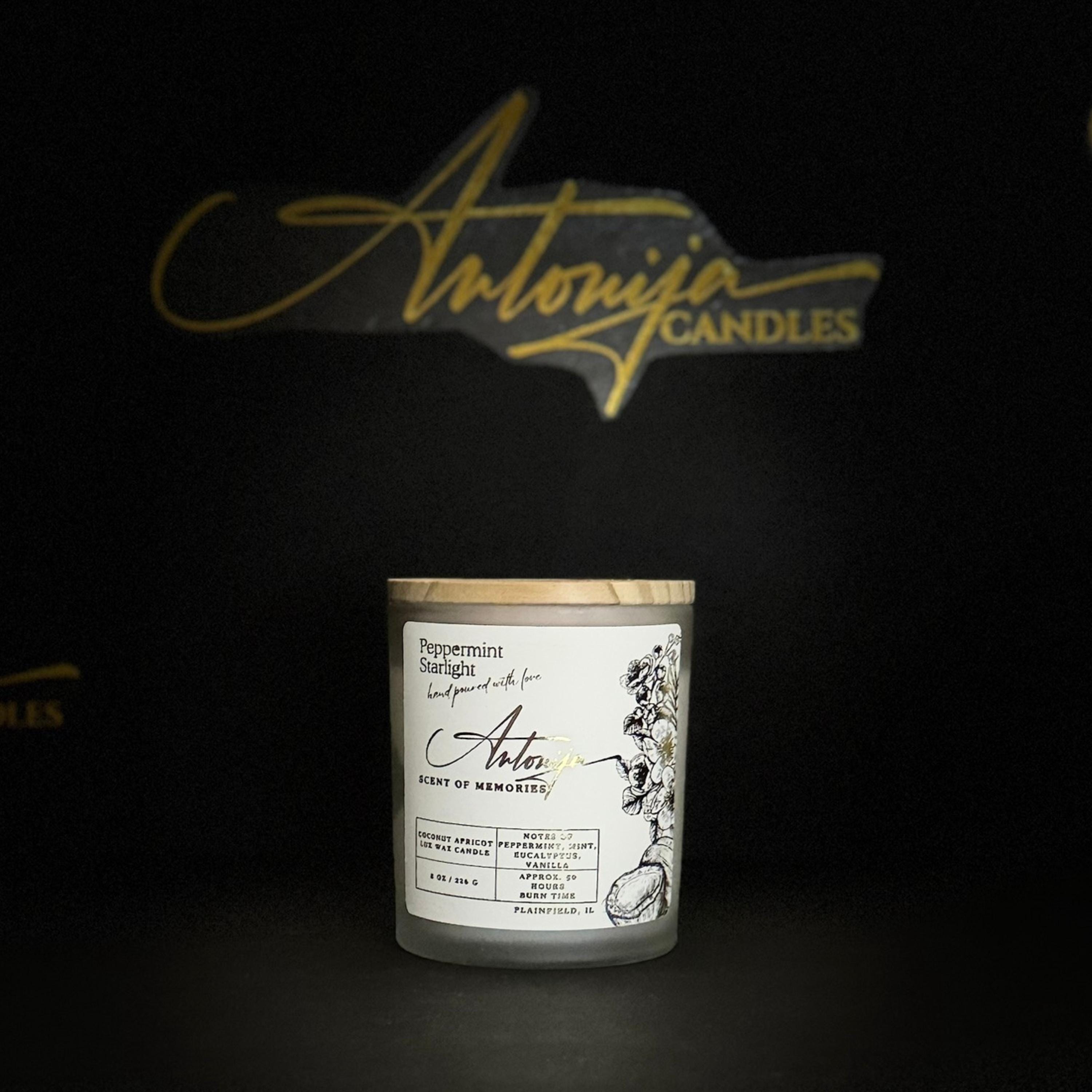 PEPPERMINT STARLIGHT Candle