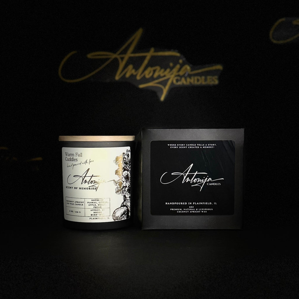 Bougie « Chaleureux Câlins d'Automne »