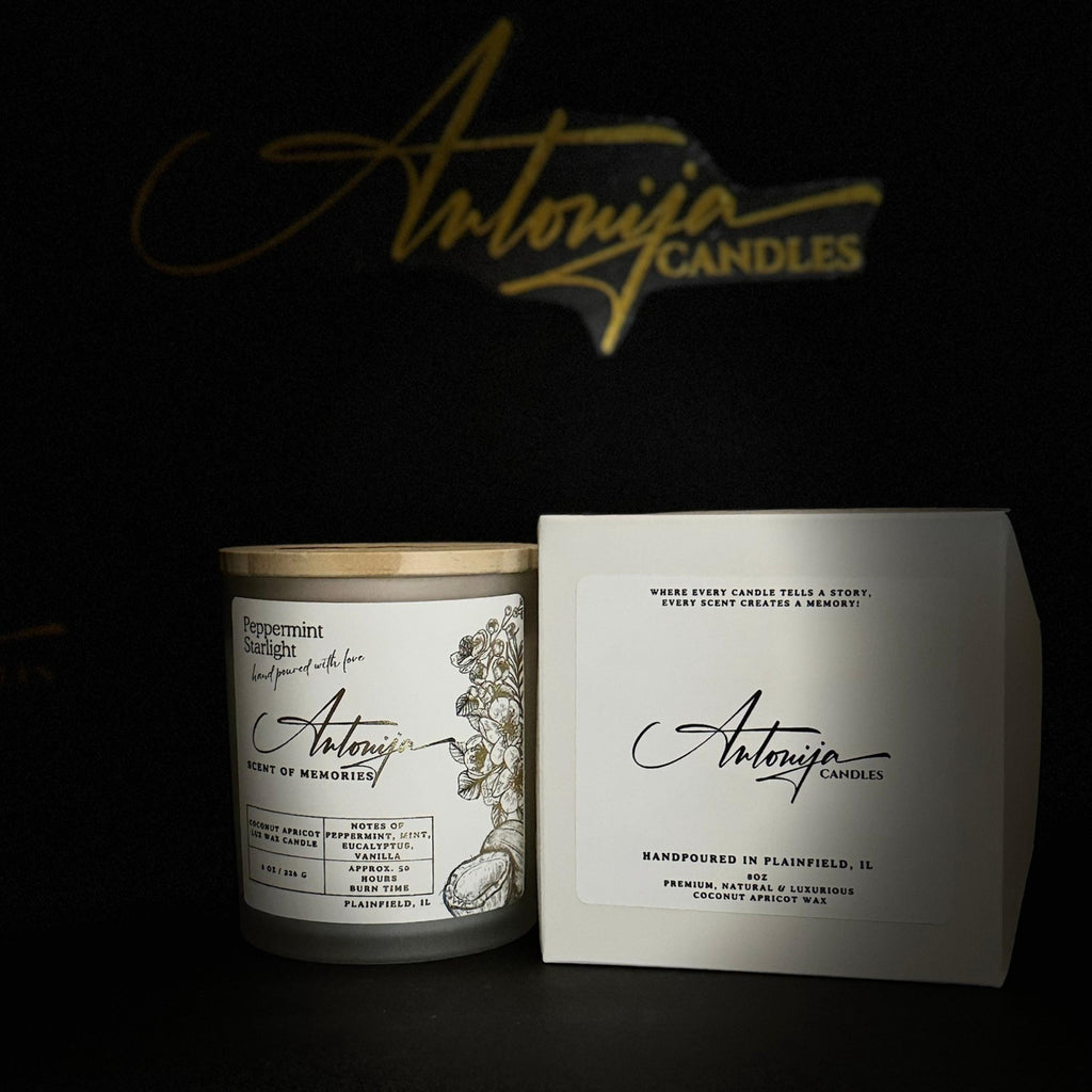 PEPPERMINT STARLIGHT Candle