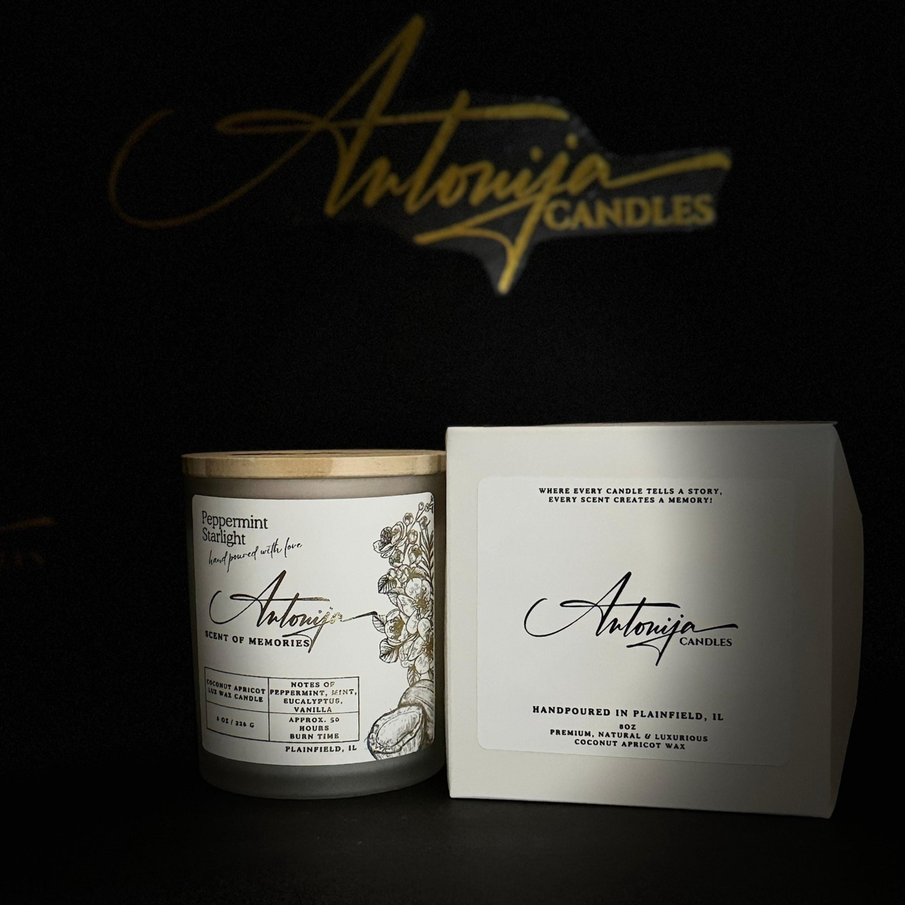 PEPPERMINT STARLIGHT Candle