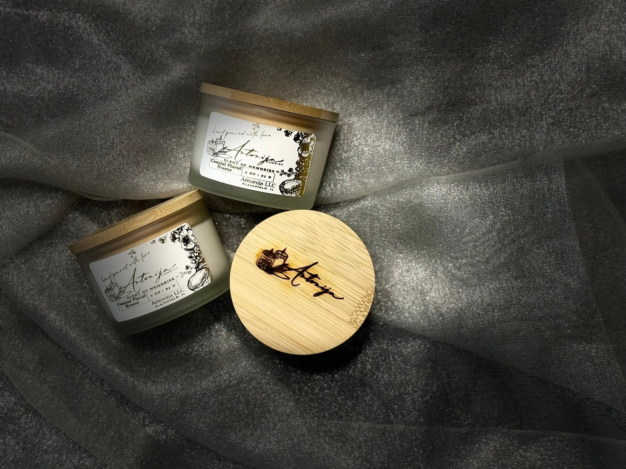 COSTAL FLORAL BREEZE - Petite Candle - 3oz