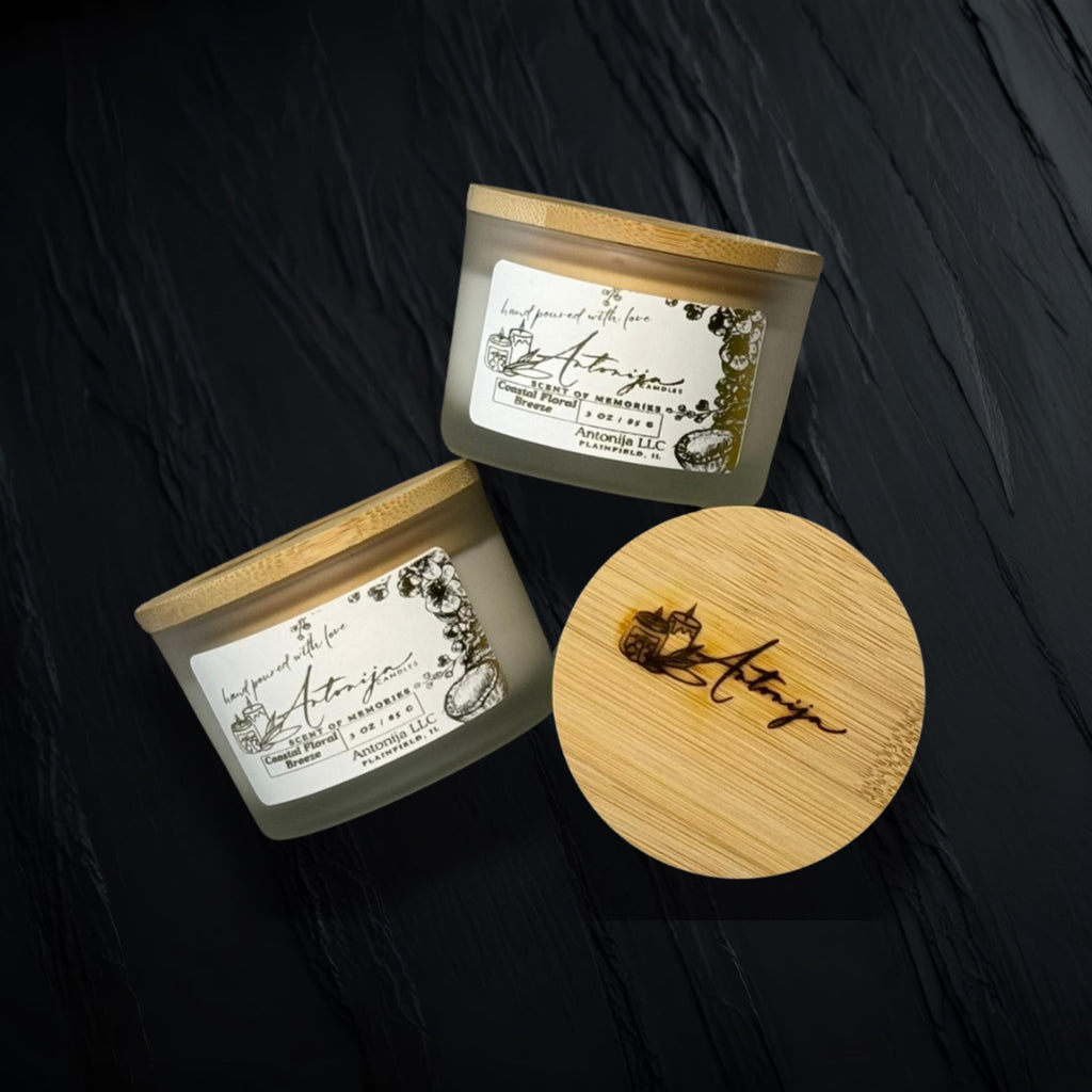 COSTAL FLORAL BREEZE - Petite Candle - 3oz