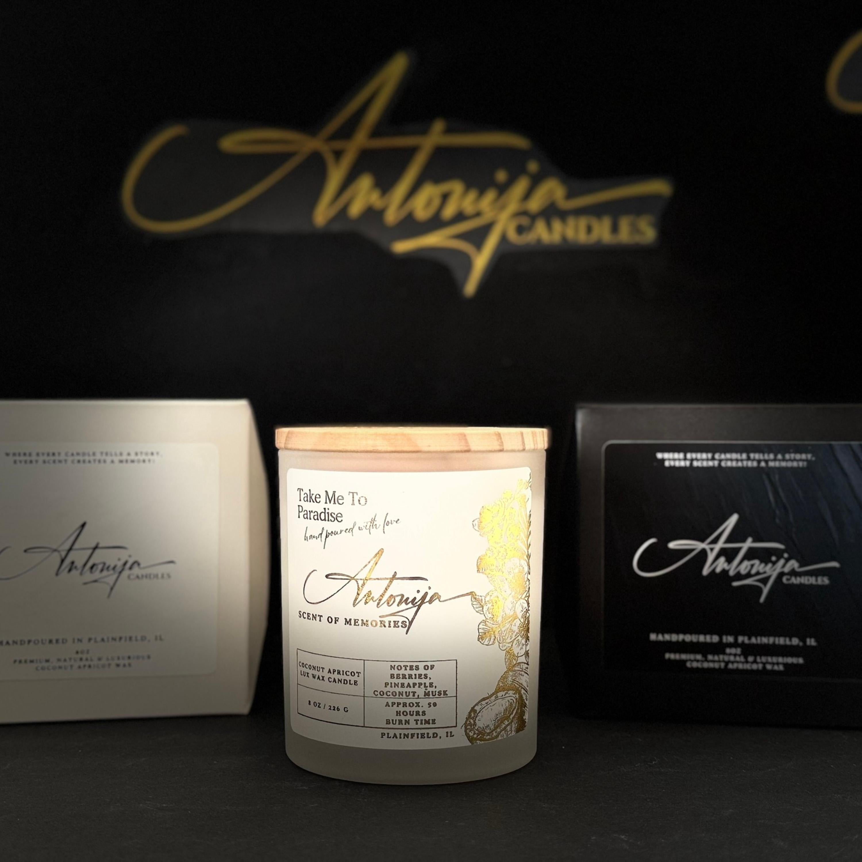 TAKE ME TO PARADISE Candle