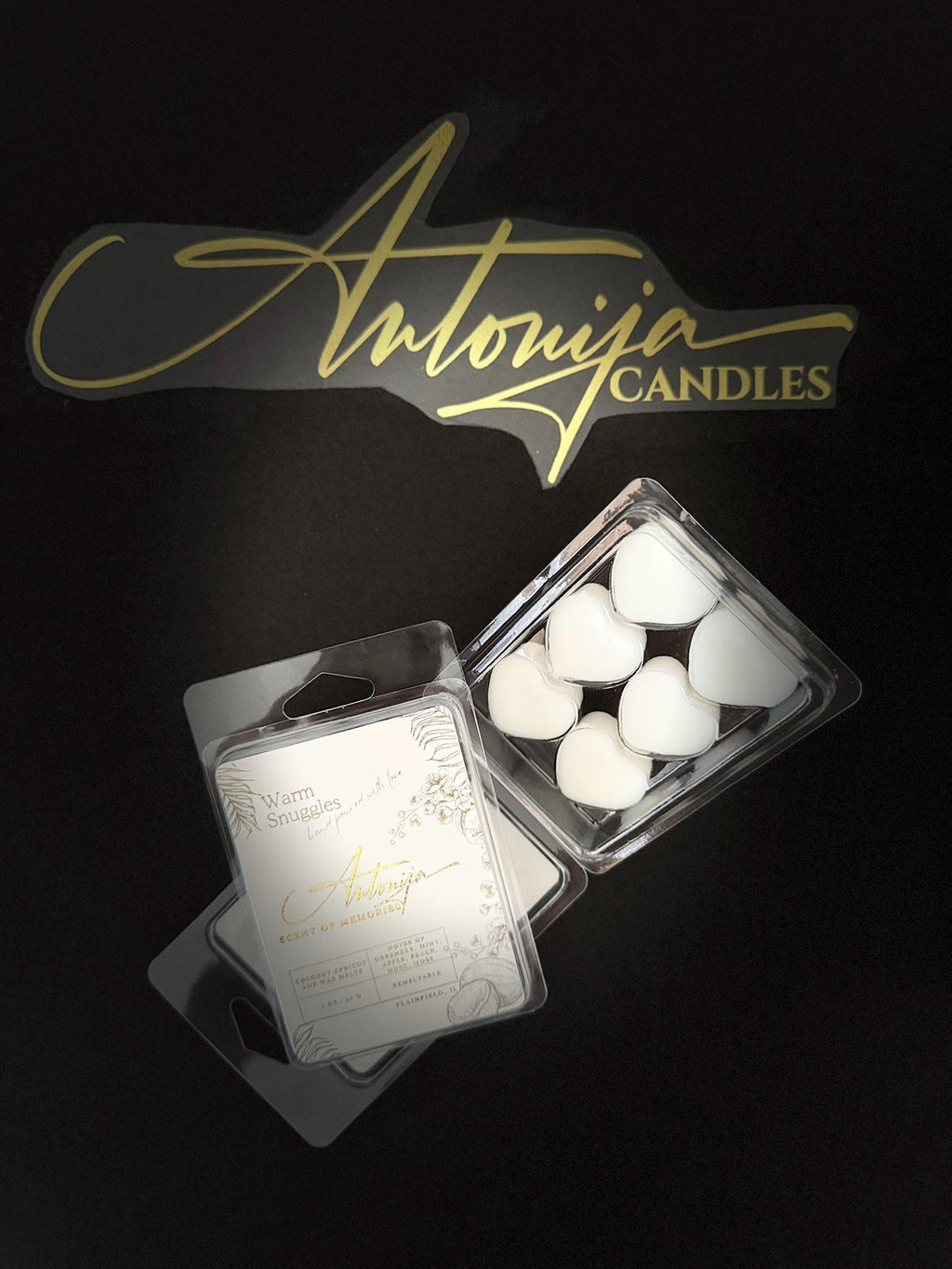 SCENTED HEART SHAPED BEEWSWAX MELTS