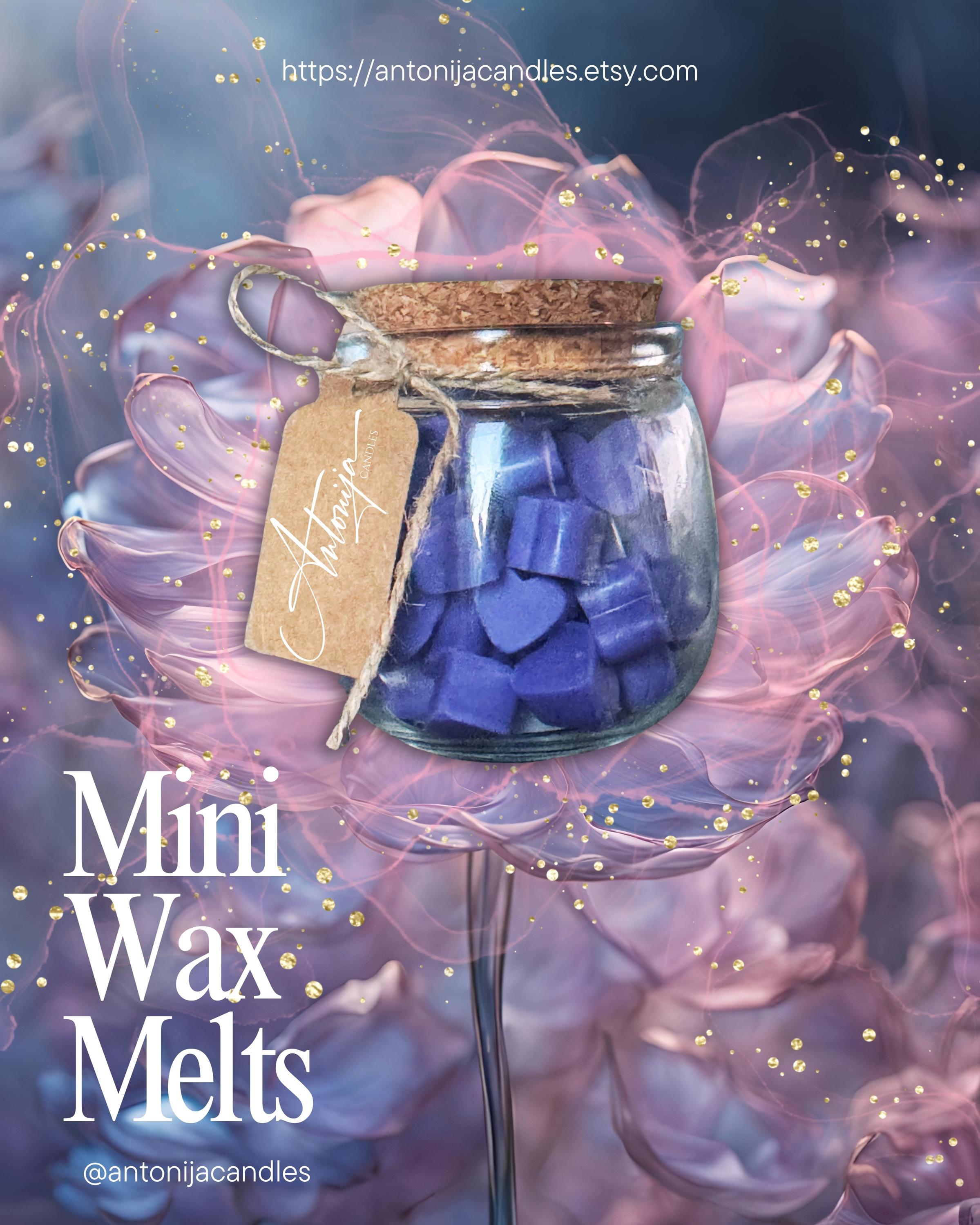 SCENTED MINI HEART SHAPED BEESWAX MELTS