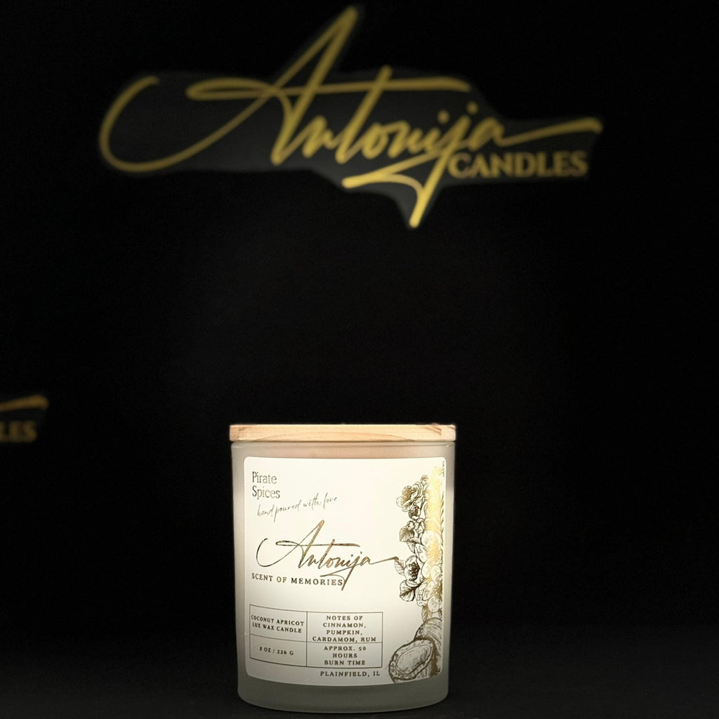 Bougie aux épices de pirate