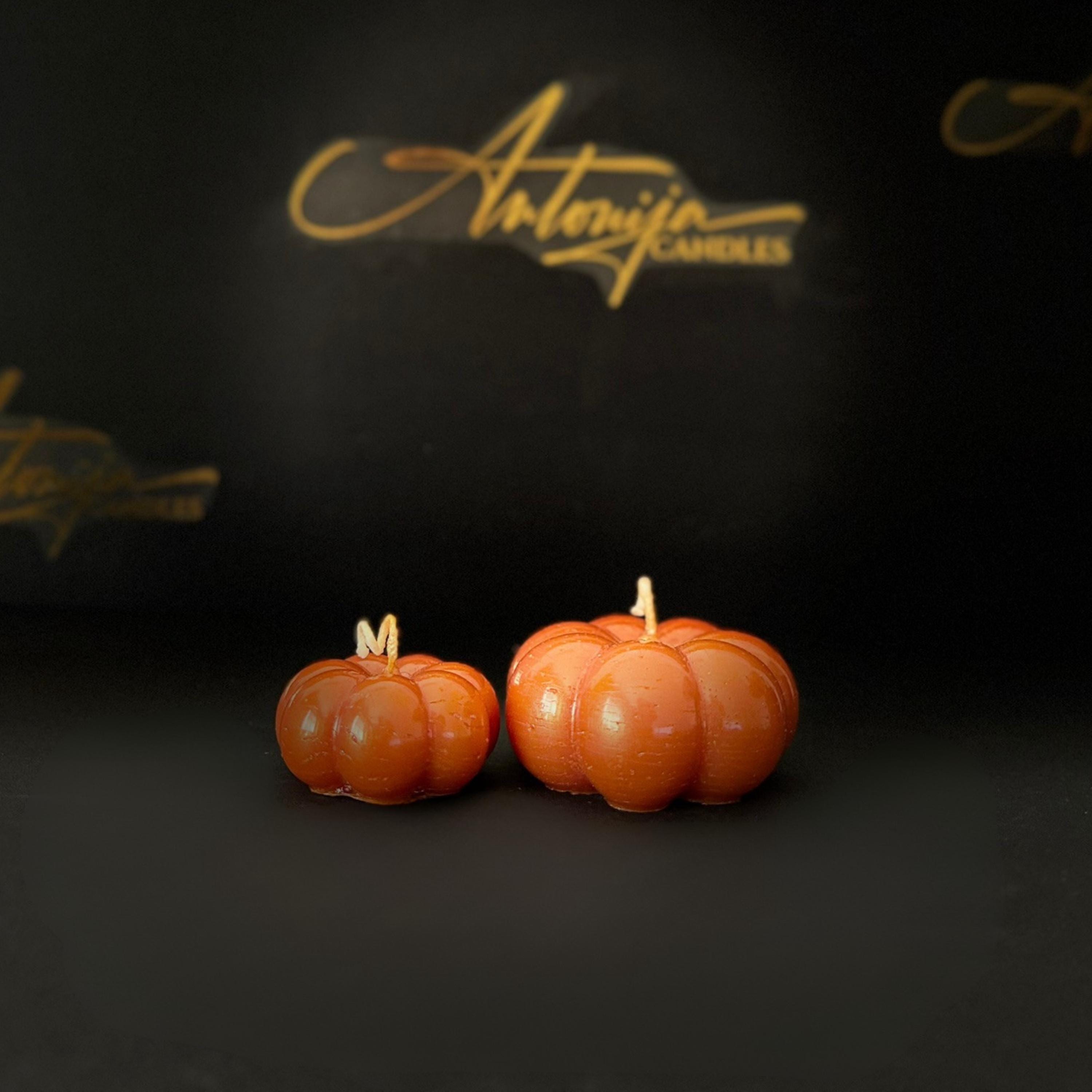 Beeswax Fruit Shaped Candles, Geometrical Scented Candle Shapes, Handmade Relaxation Gift Set, Pear, Cherries, Apple, Pumpkin, Sphere, Cube