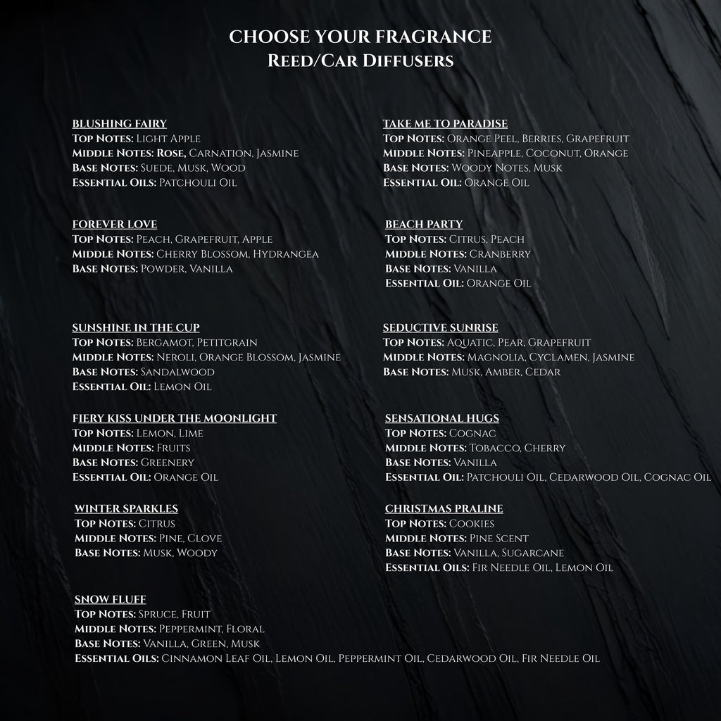 REED DIFFUSER | Luxury Home Fragrance with Sola Wood Flower