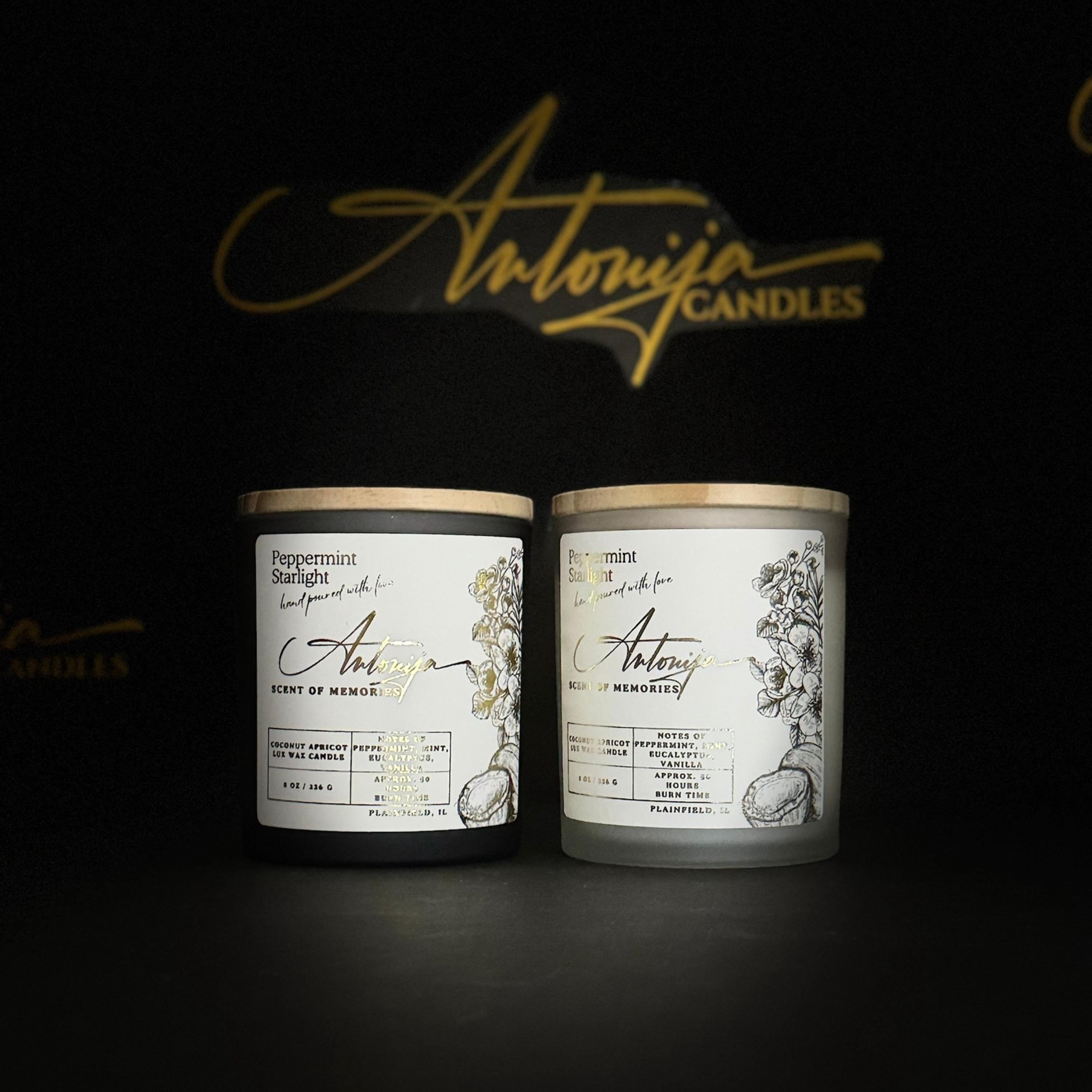 PEPPERMINT STARLIGHT Candle