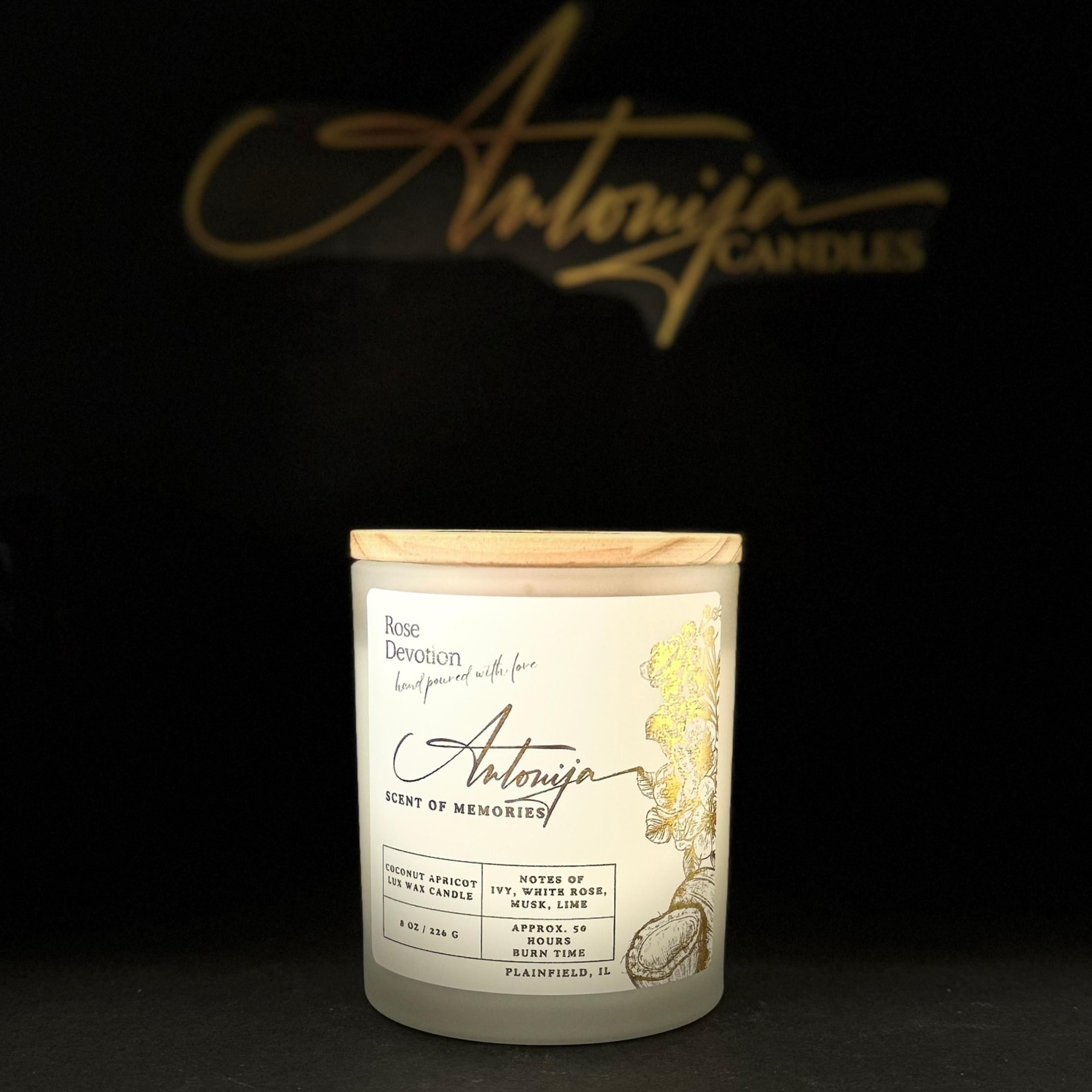 ROSE DEVOTION Candle