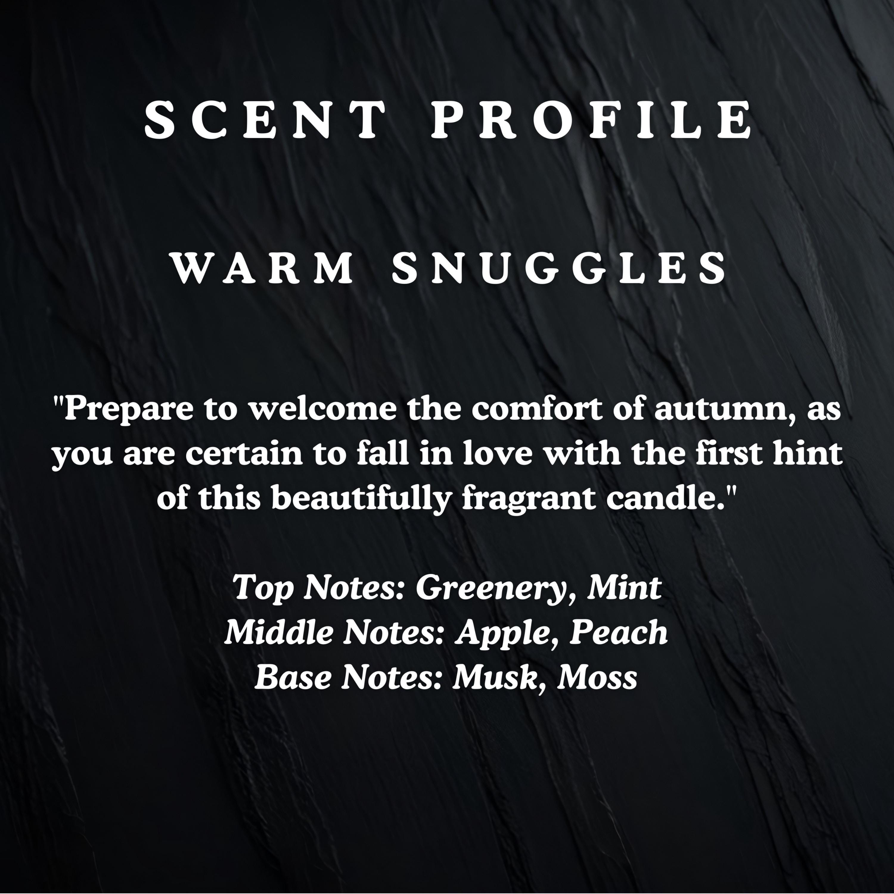 WARM SNUGGLES Candle